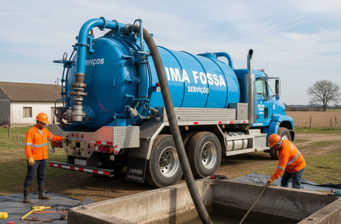 Limpeza de Fossa