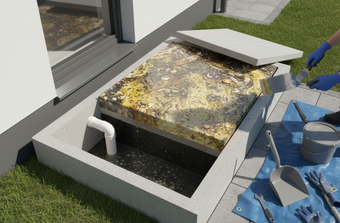 Desentupimento de Caixa de Gordura