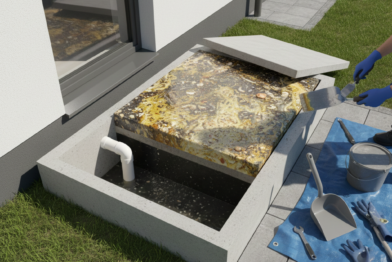 Desentupimento de Caixa de Gordura